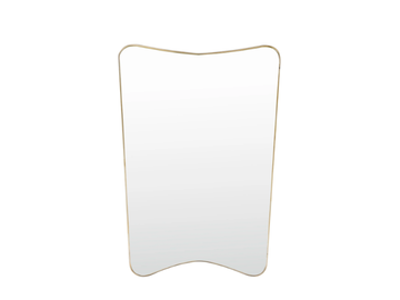 TIMELESS URBAN 52 - Framed brass mirror by Il Bronzetto - view 2